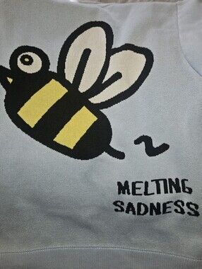 RARE Melting Sadness Heavy Bee Cardigan